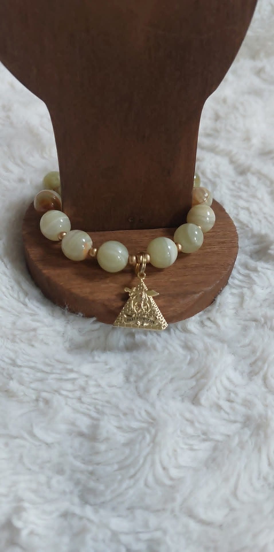 Banded Jade Bracelet